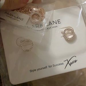 Park Lane Roo Necklace/Earring (Rose Gold) set